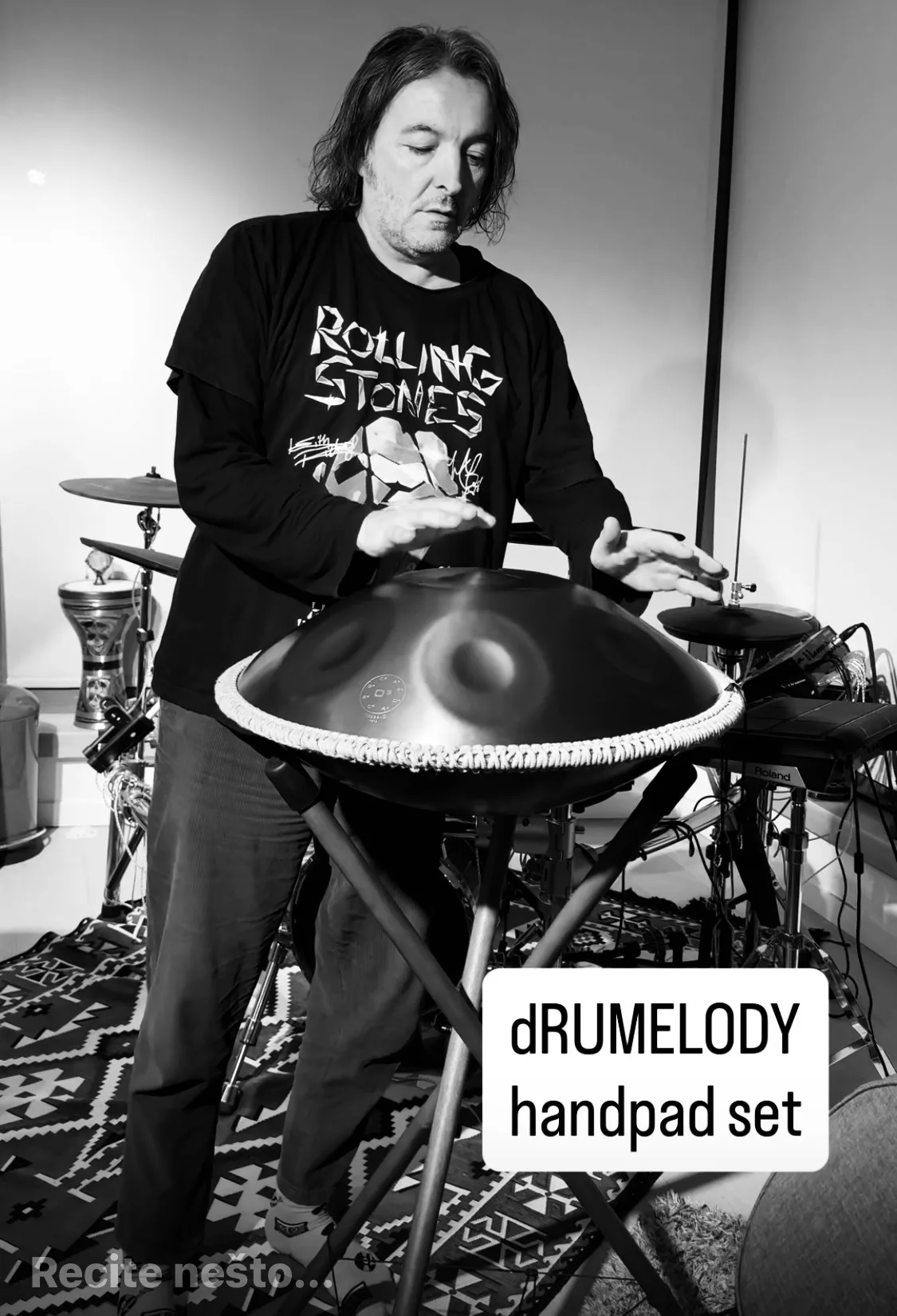 dRUMELODY handpad set u studiju